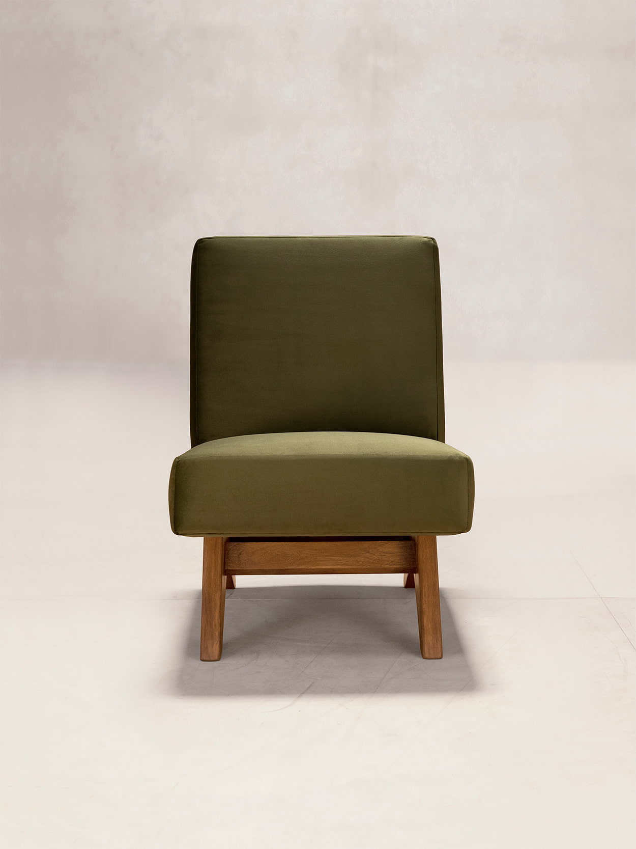 Upholstered Armless Chair 3