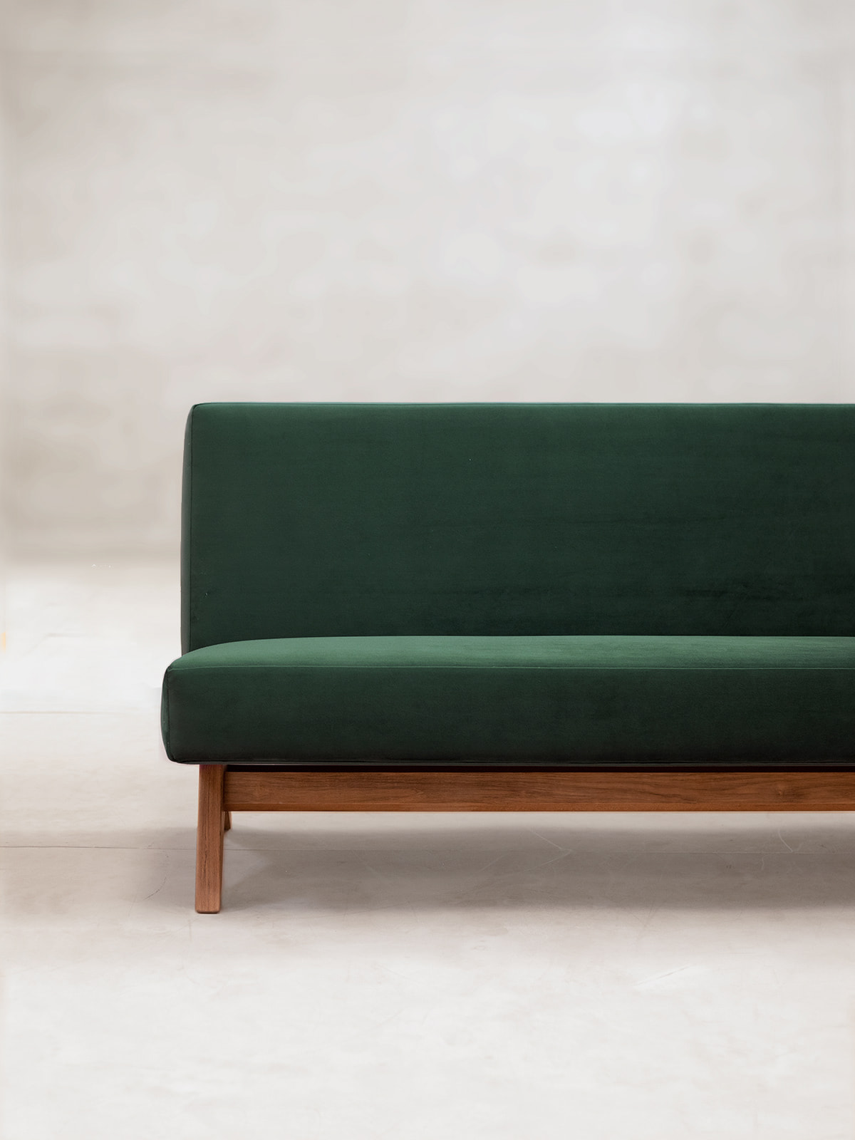 Upholstered Armless Sofa 2